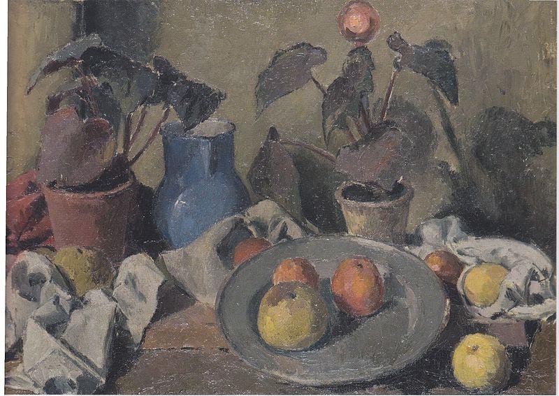 Felix Esterl Still life with fruits